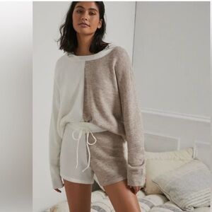 Anthropologie Saturday Sunday Colorblock Lounge Shorts